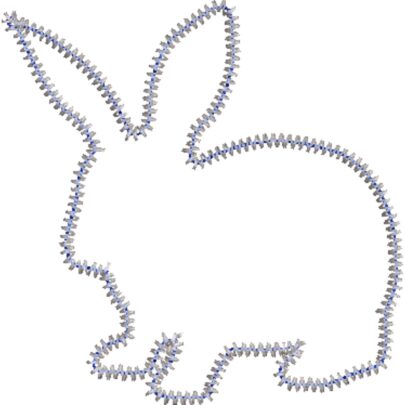 SPS010_02_Silhoette_Applique_Bunny