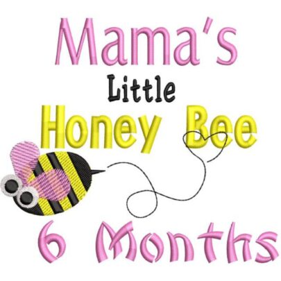Mama's Little Honey Bee - 6 Months