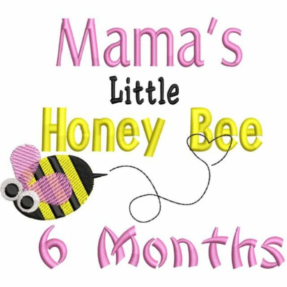 Mama's Little Honey Bee - 6 Months