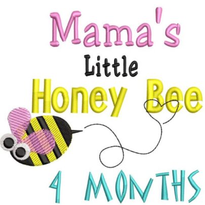 Mama's Little Honey Bee - 4 Months
