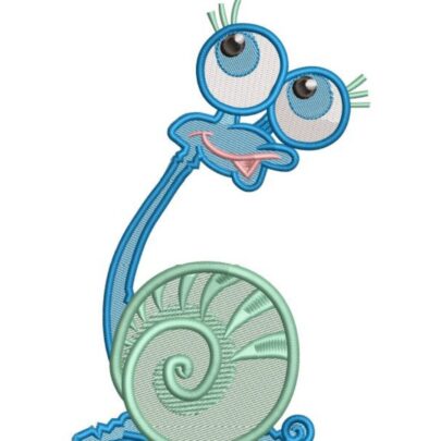 Cute Big eye animals 2 - Snail