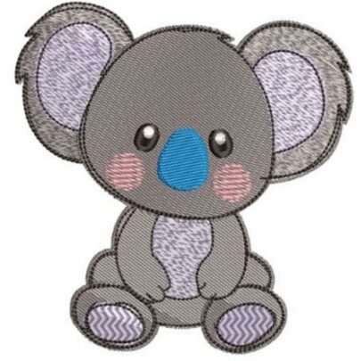 Cute Grey African Bush Animals - Koala