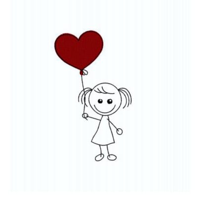 Love Stick figures - Girl