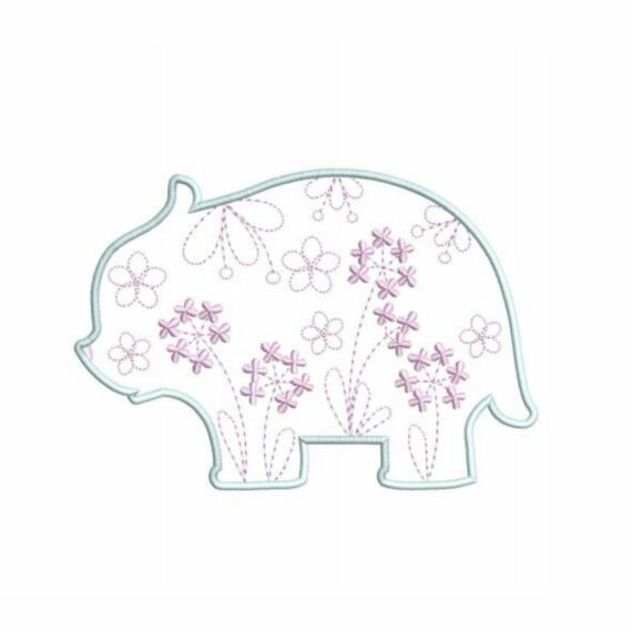 Flower Animals - Bear - Two Tone