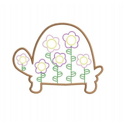 Flower Animals - Tortoise Colourful