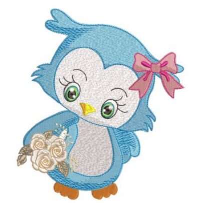 Cute Baby Owl 1 - Single