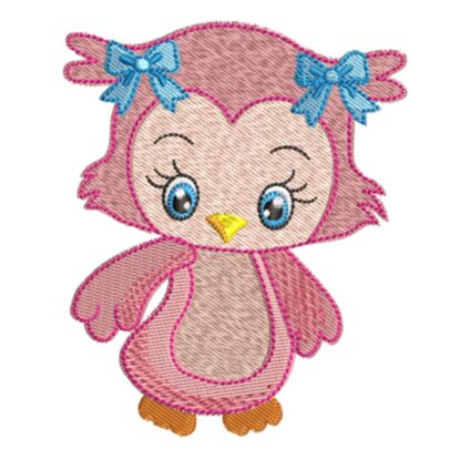 Cute Baby Owl 7 - Single