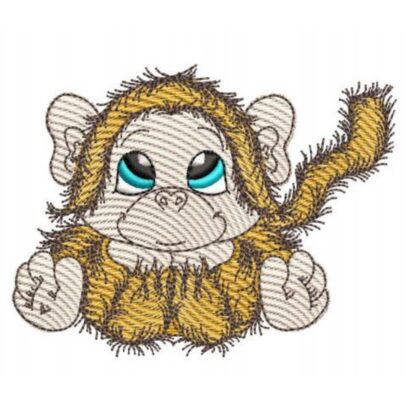 Fluffy Monkies - Monkey 8