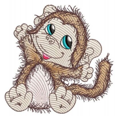 Fluffy Monkies - Monkey 9