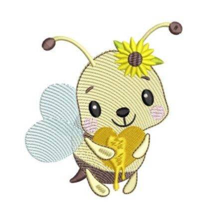 Cute Bees - Set 2 - Design 7