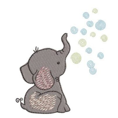 Elephant and Bunny - Set 1 - Design 3