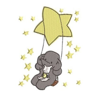 Elephant and Bunny - Set 1 - Design 6