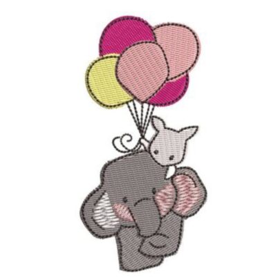 Elephant and Bunny - Set 1 - Design 8