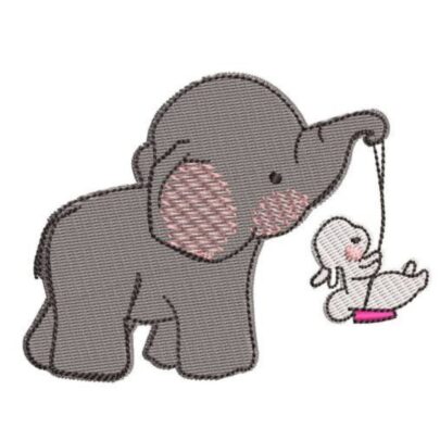 Elephant and Bunny - Set 1 - Design 10