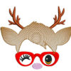 Christmas Reindeer Faces Nr 1