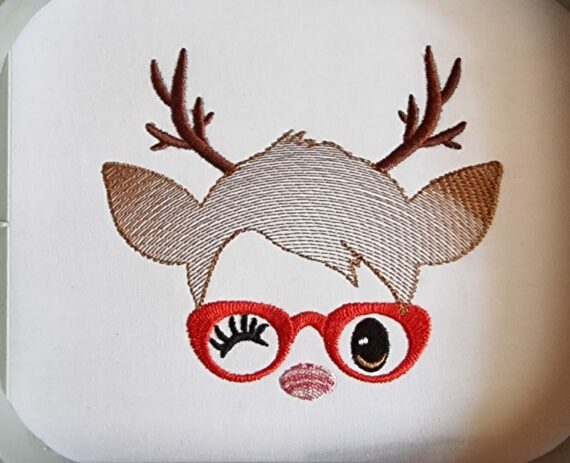 Christmas Reindeer Faces Nr 1 - Image 2