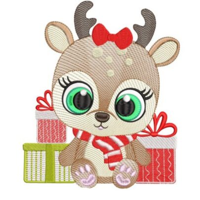 Christmas Deer- Nr 1