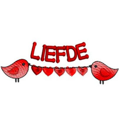 Valentines - 2 Lovebirds - Afrikaans