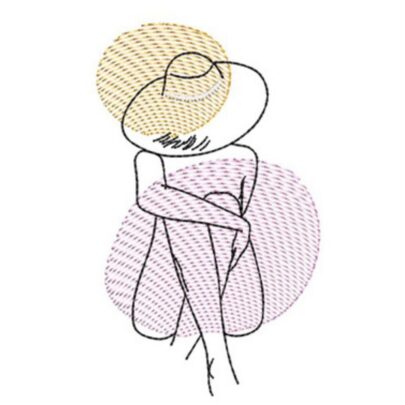 Aesthetic Lady Lines 4 - Single