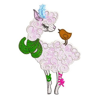 Cotton Candy Llamas - Design 1