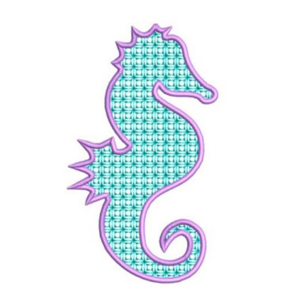 Silhouette Animals - Sea Horse Single Design