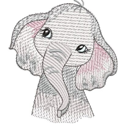 African Animals - Elephant Girl