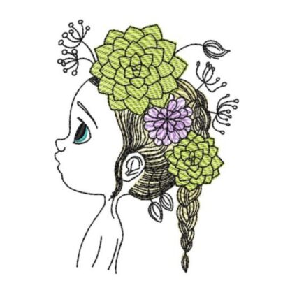 Line Art Girl 2 - Single