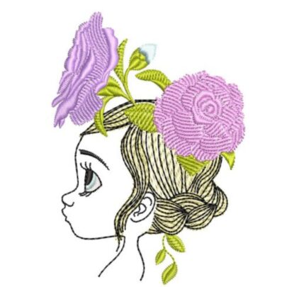 Line Art Girl 9 - Single