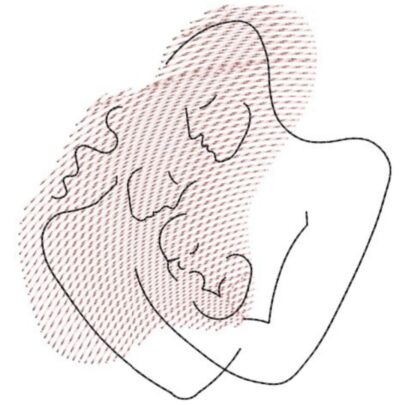 Line Art Family - Love