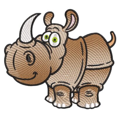 In Africa Animals - Rhino