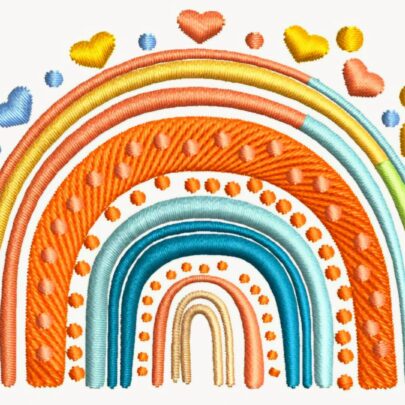 Boho Rainbows Set 3 - Nr 1