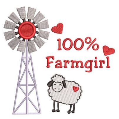Skapie en Windpomp - 100% Farmgirl