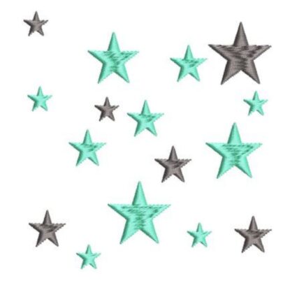 SPSS002_Green and Grey stars