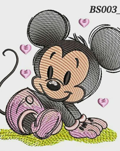 Baby Minnie - Minnie sitting - 02