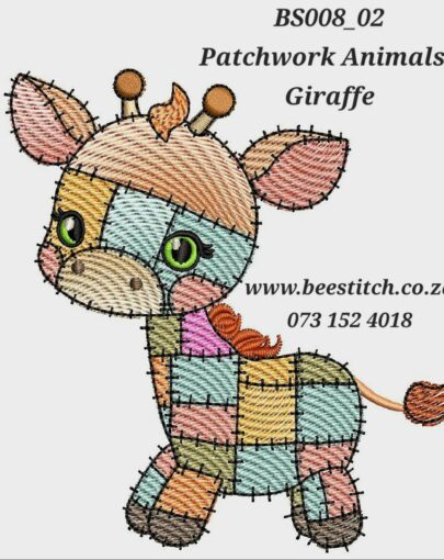 Patchwork Animals Set 1 - Giraffe