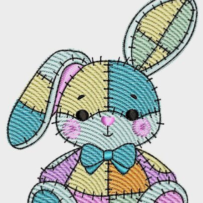 Patchwork Animals Set 1 - Bunny