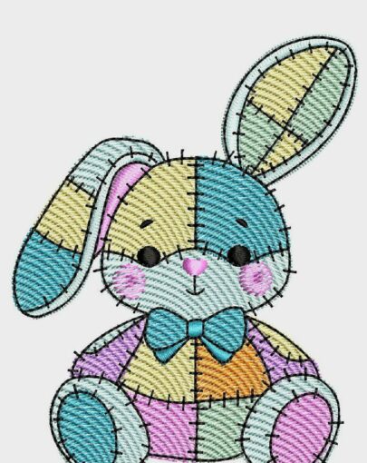 Patchwork Animals Set 1 - Bunny