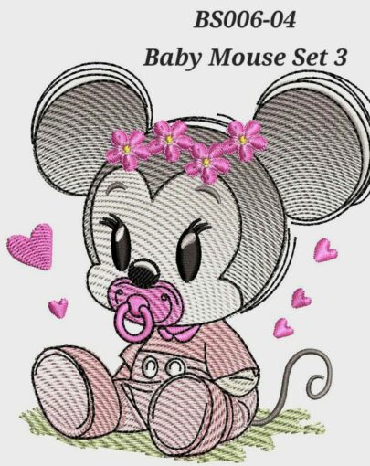 Baby Mouse Set 3 - Design 4