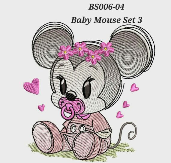 Baby Mouse Set 3 - Design 4