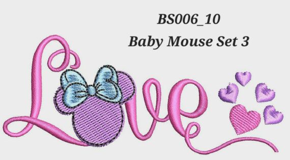 Baby Mouse Set 3 - Design 10