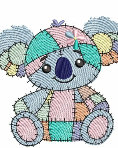 Patchwork Animals Set 1 - Koala