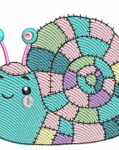 Patchwork Animals Set 1 - Snail