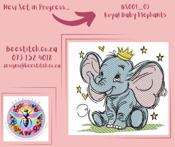 Royal Baby Elephants - Ellie 3 - Image 2