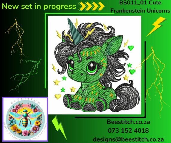 Cute Frankenstein Unicorns - 1 - Image 3