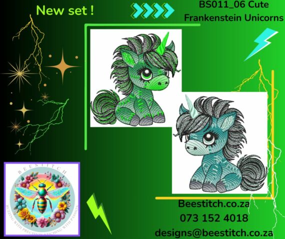 Cute Frankenstein Unicorns - 6 - Image 3