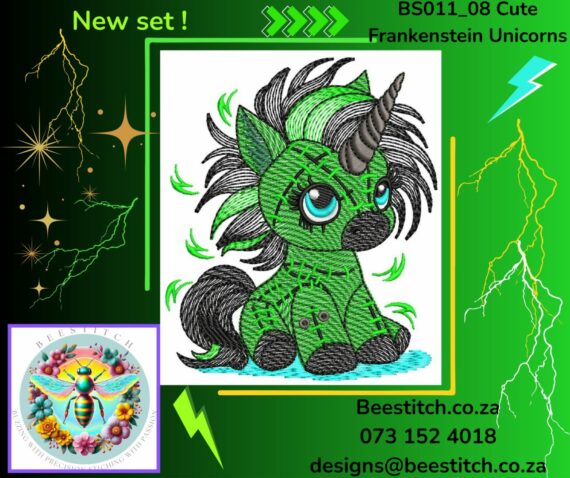 Cute Frankenstein Unicorns - 8 - Image 3