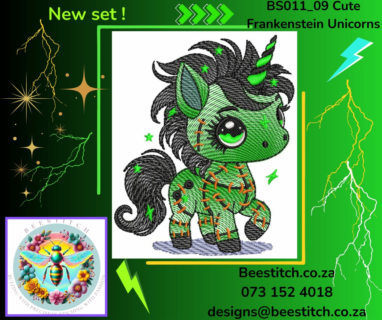 Cute Frankenstein Unicorns - 9 - Image 2