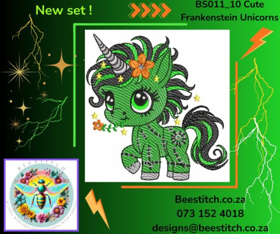 Cute Frankenstein Unicorns - 10 - Image 2