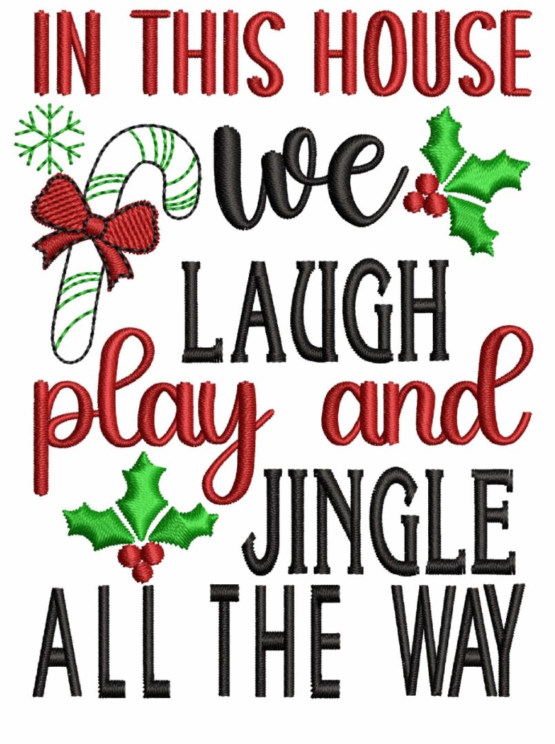 Christmas Kitchen Towel Designs - 2