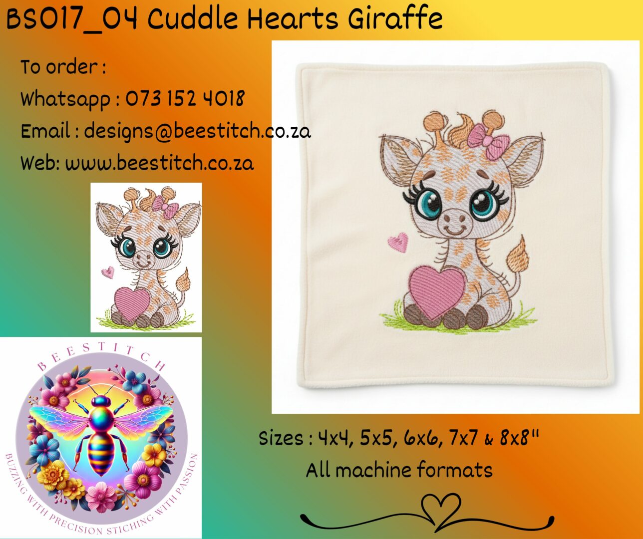 Cuddle Hearts - Giraffe - Image 2